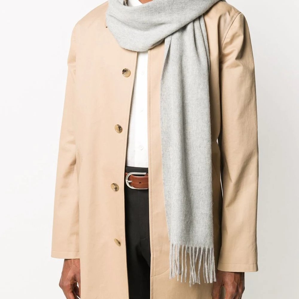 CASHMERE BLEND SCARF - Picture 4 of 4